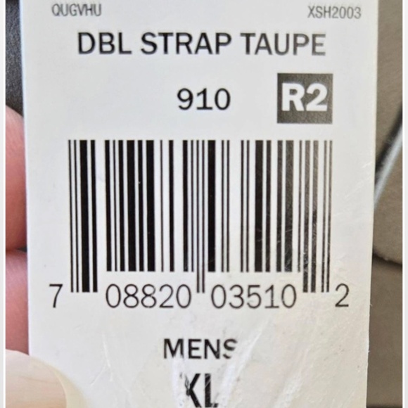 New Falls Creek Slide Shoes Mens Size 13 Boho Gray 2 Thick Strapped Buckled NWT - Picture 13 of 15